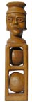 Figural whimsey carving