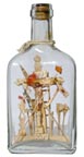 Crucifixion Bottle whimsy