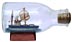 Trawler ship in a bottle