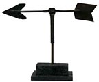 Folky arrow weathervane