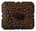 Tramp art sewing box
