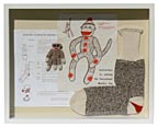 Sock monkey box