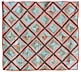 Red, white, and blue strip quilt