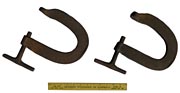 Hand wrought clamps