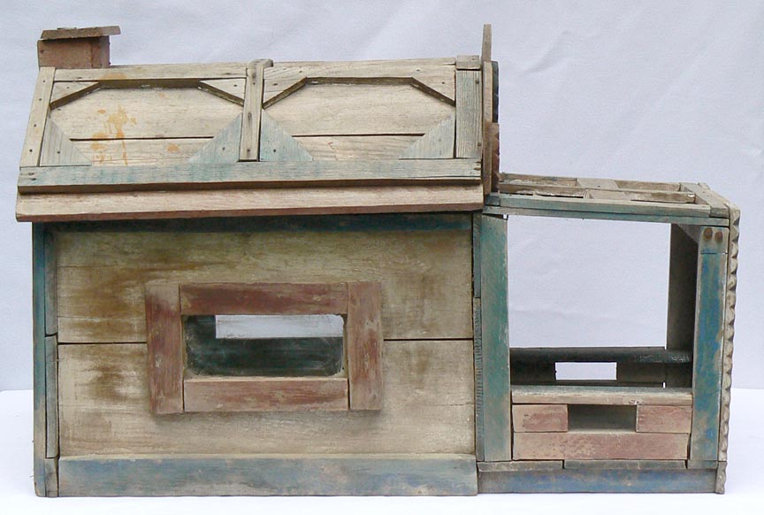 Folk art house model Folk art house model
