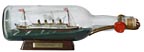 Titanic ship in a bottle