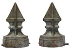 Iron gate caps