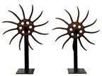 Cultivator wheels