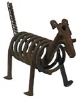 Dog sculpture