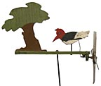 Woodpecker whirligig