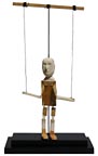 Carved marionette