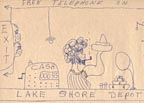Lewis Smith diner drawing