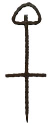 Primitive iron goat hobble