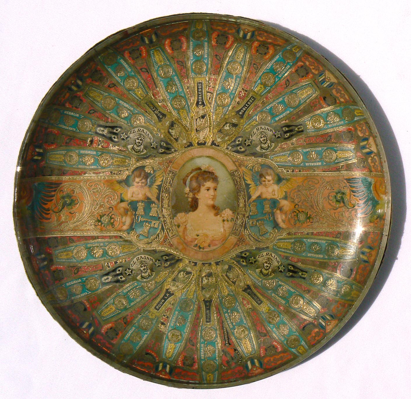 Cigar band platter