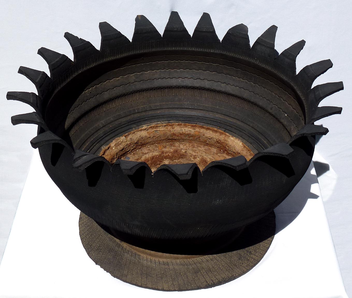 Tire planter