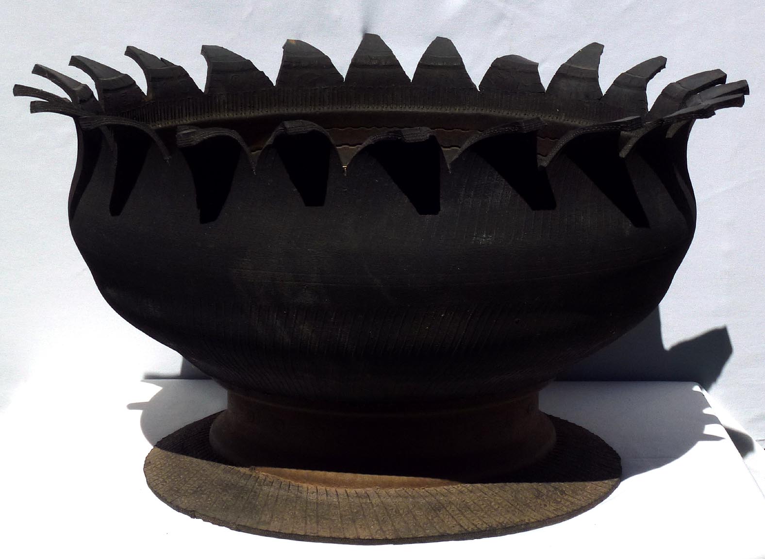 Tire planter