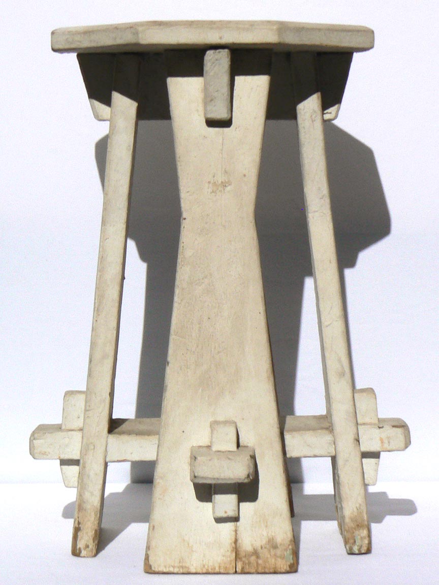 Painted Wood Stand