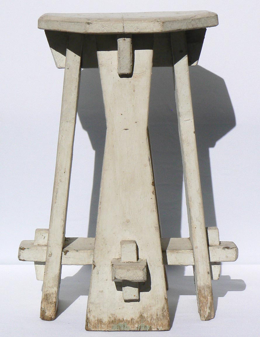 Painted Wood Stand