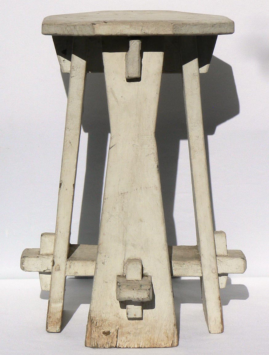 Painted Wood Stand