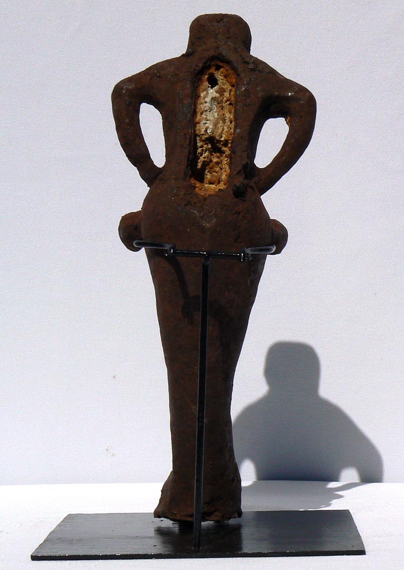 Three 19th c. Cast Iron Figures