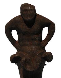 Cast iron figure