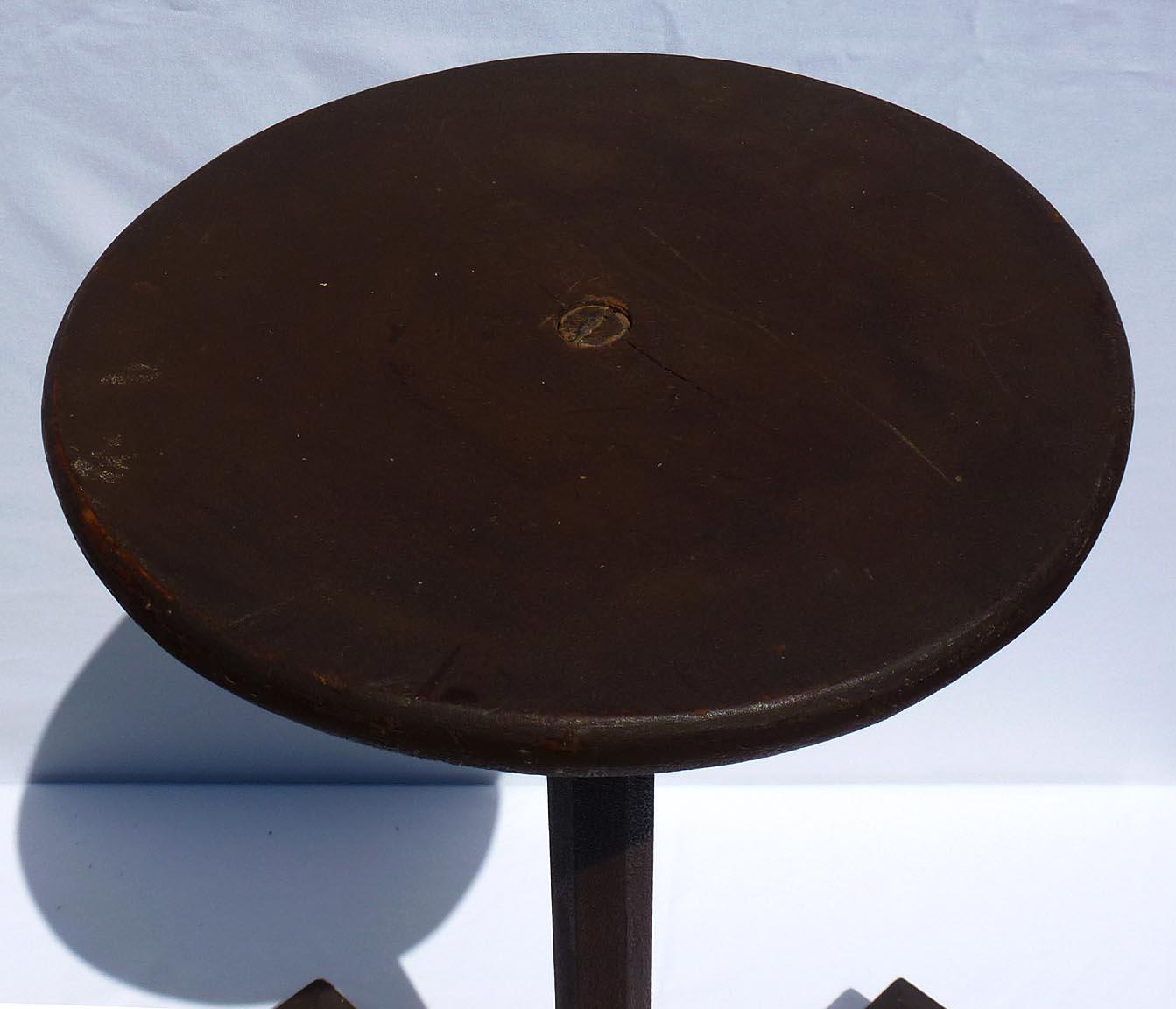 19th c. Stand with Spool Feet