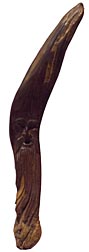 Wizard carving