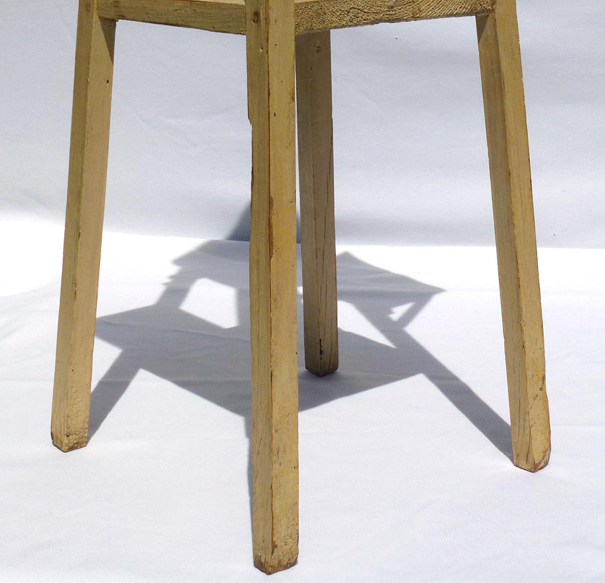 Pair of Painted Wood Plant Stands