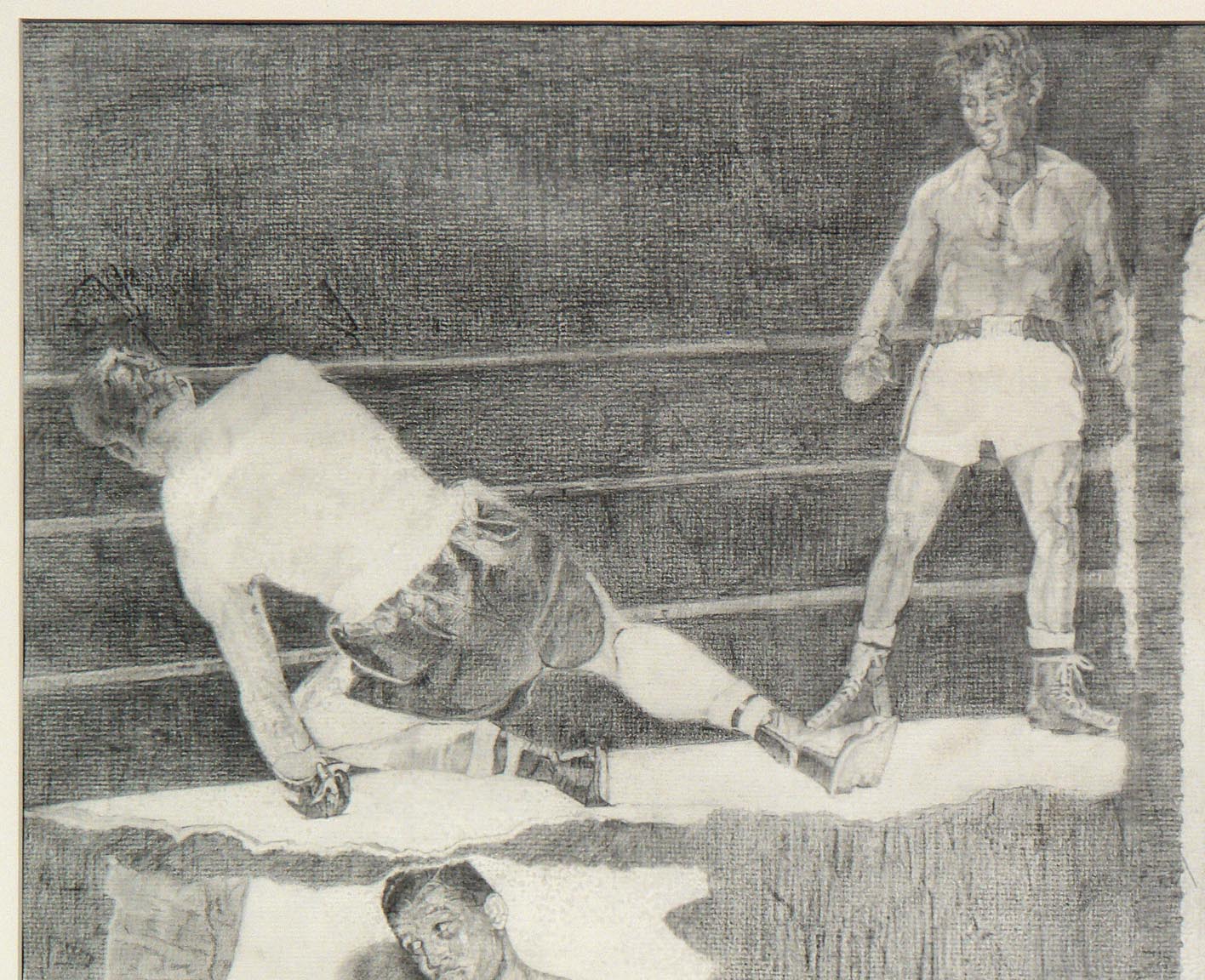 Drawing of boxers