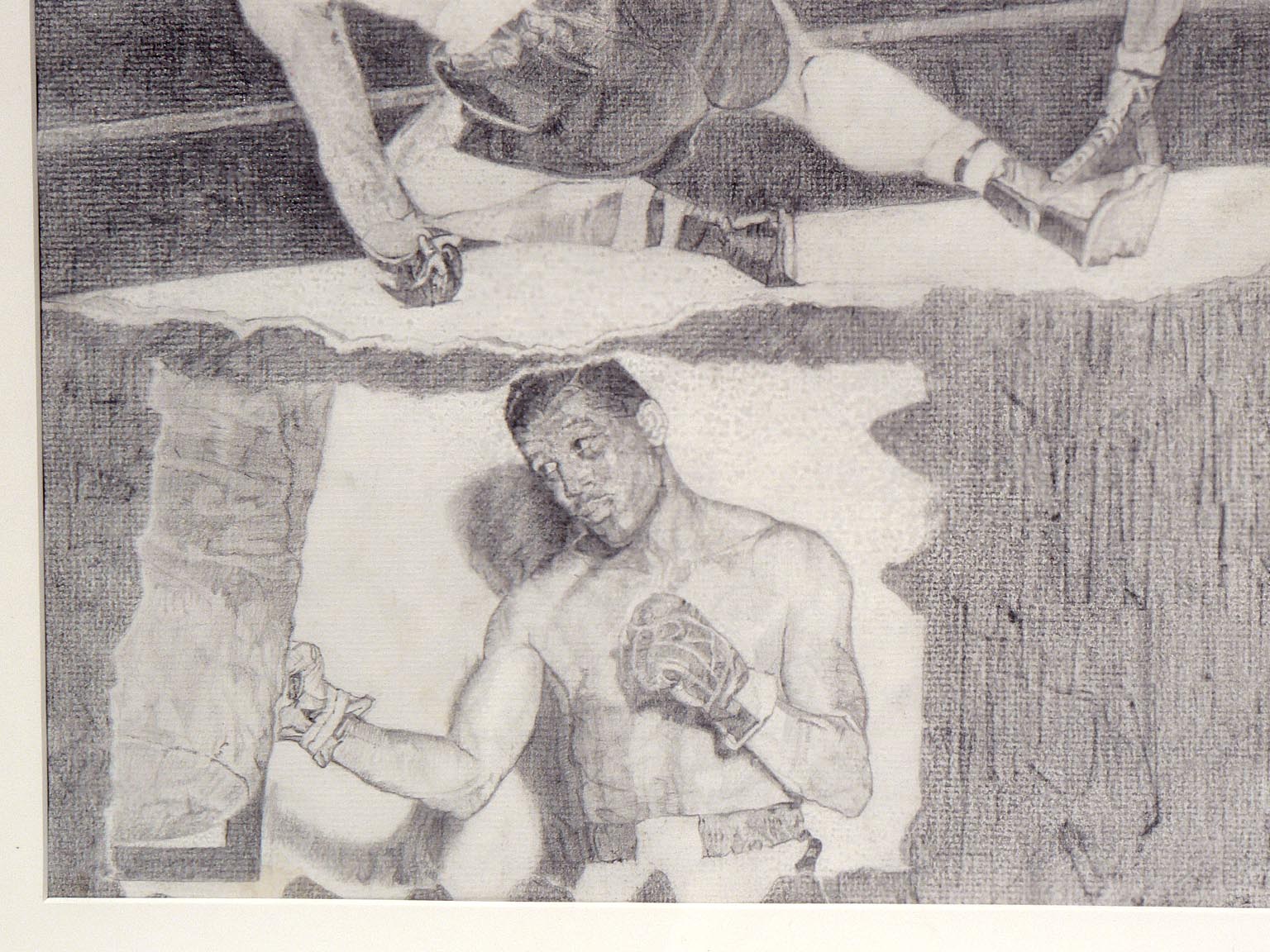 Drawing of boxers
