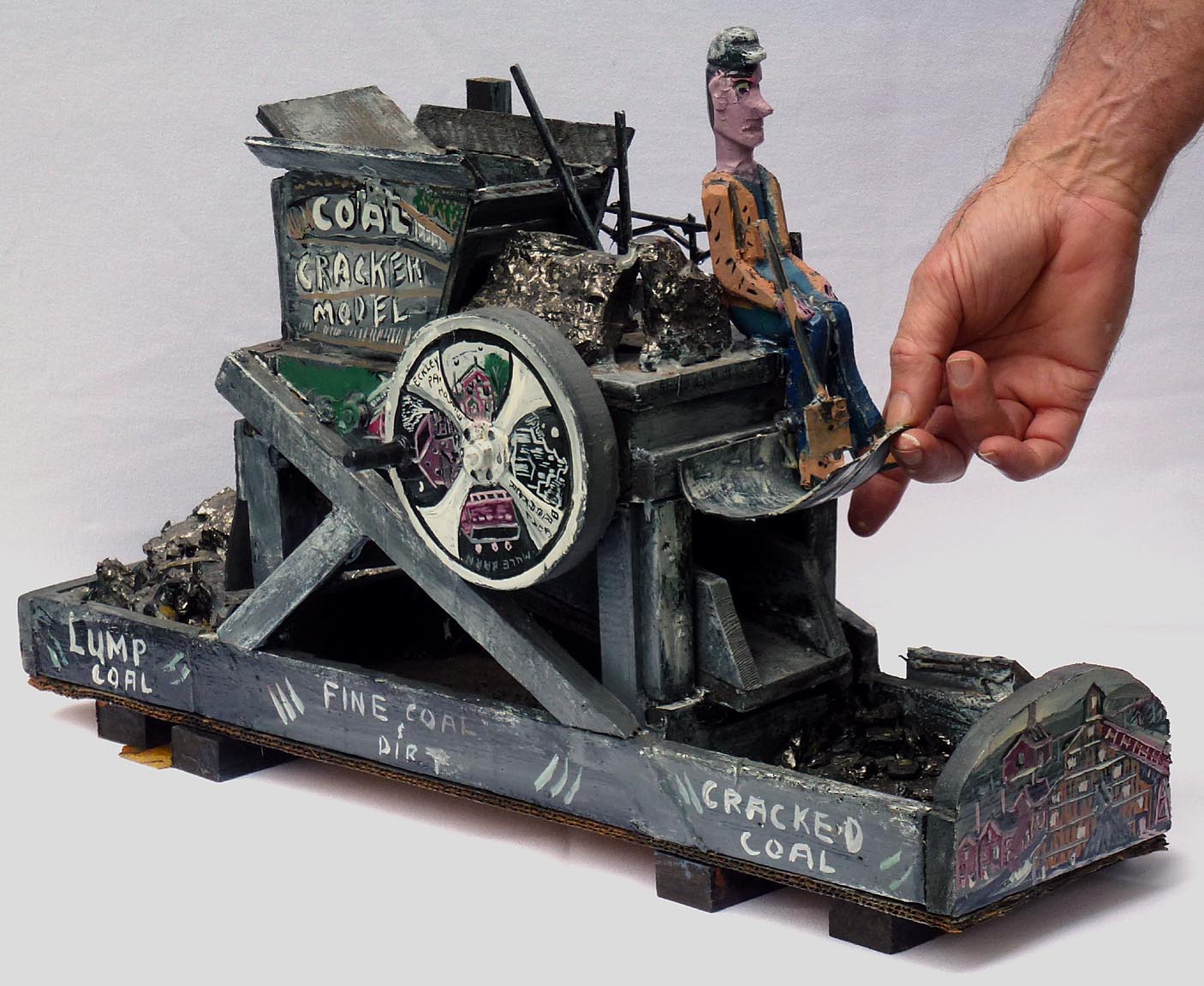 Coal cracker model by Jim Popso