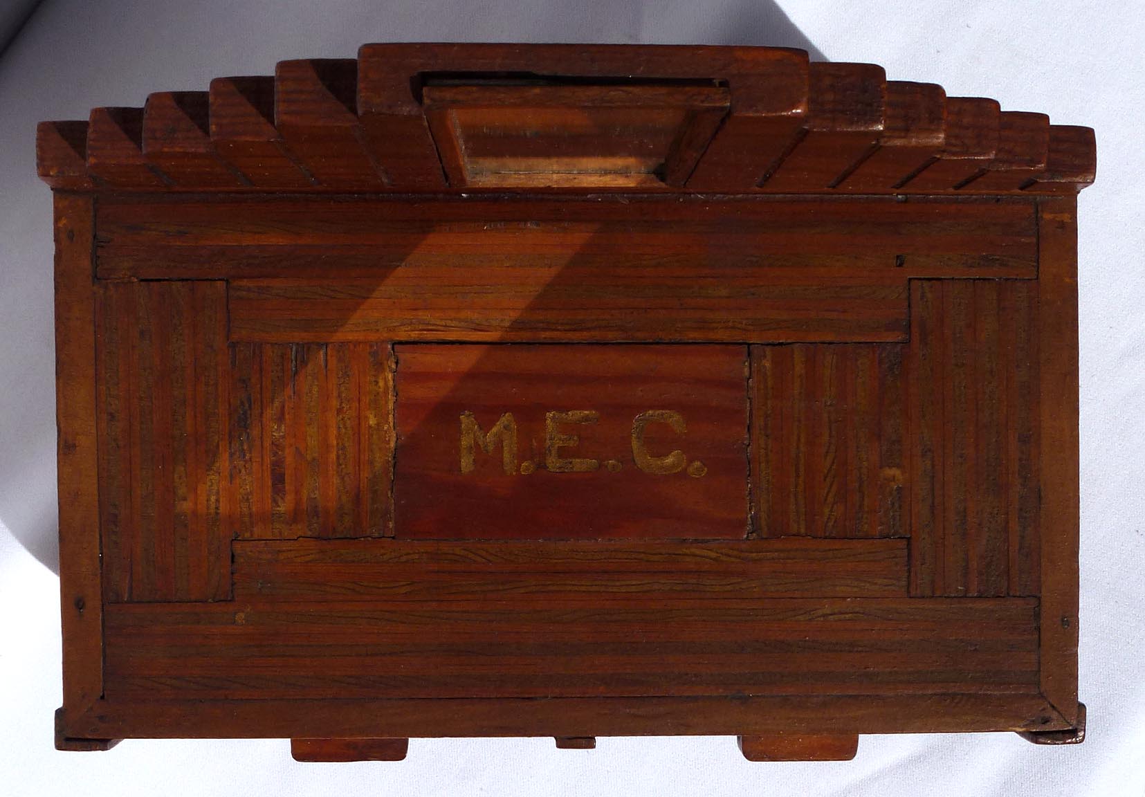 Layered Dresser Box with Initials