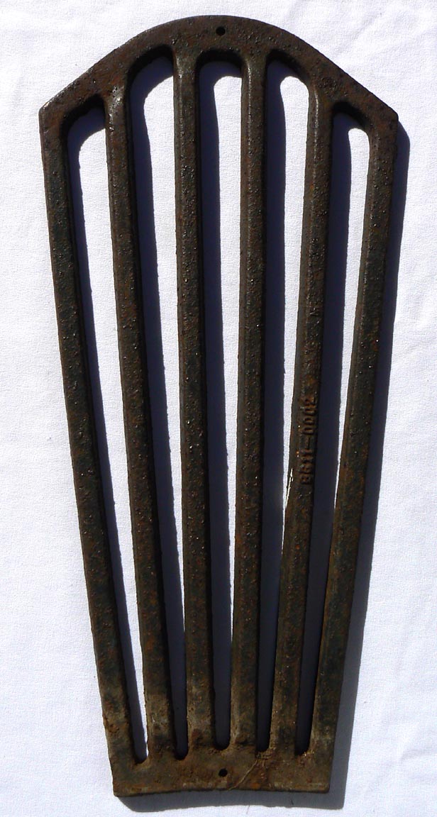 Cast iron grate