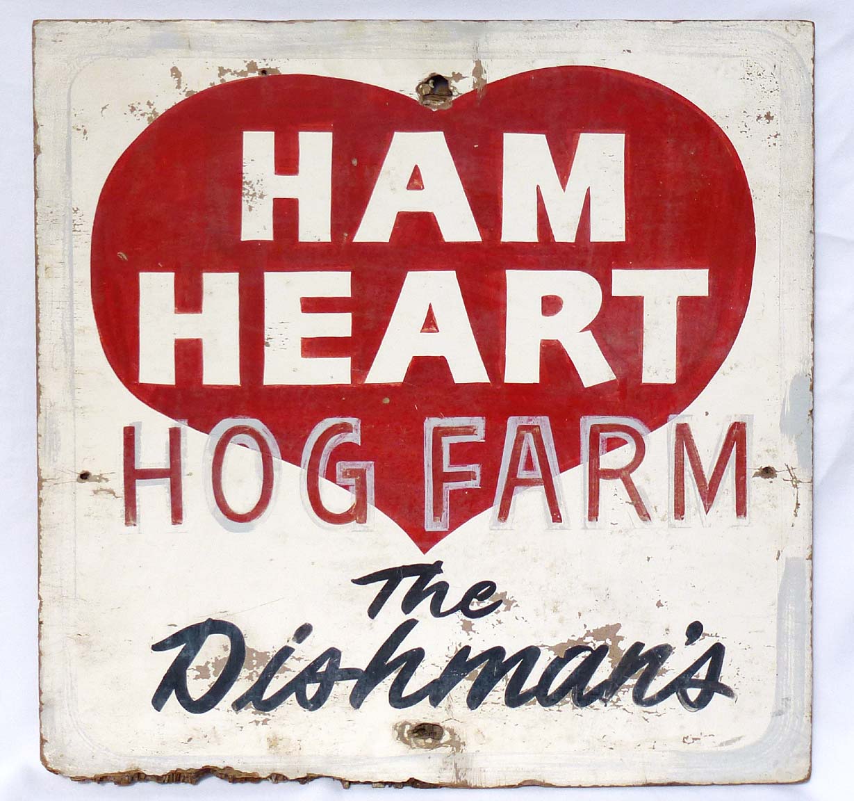 Ham Heart farm sign