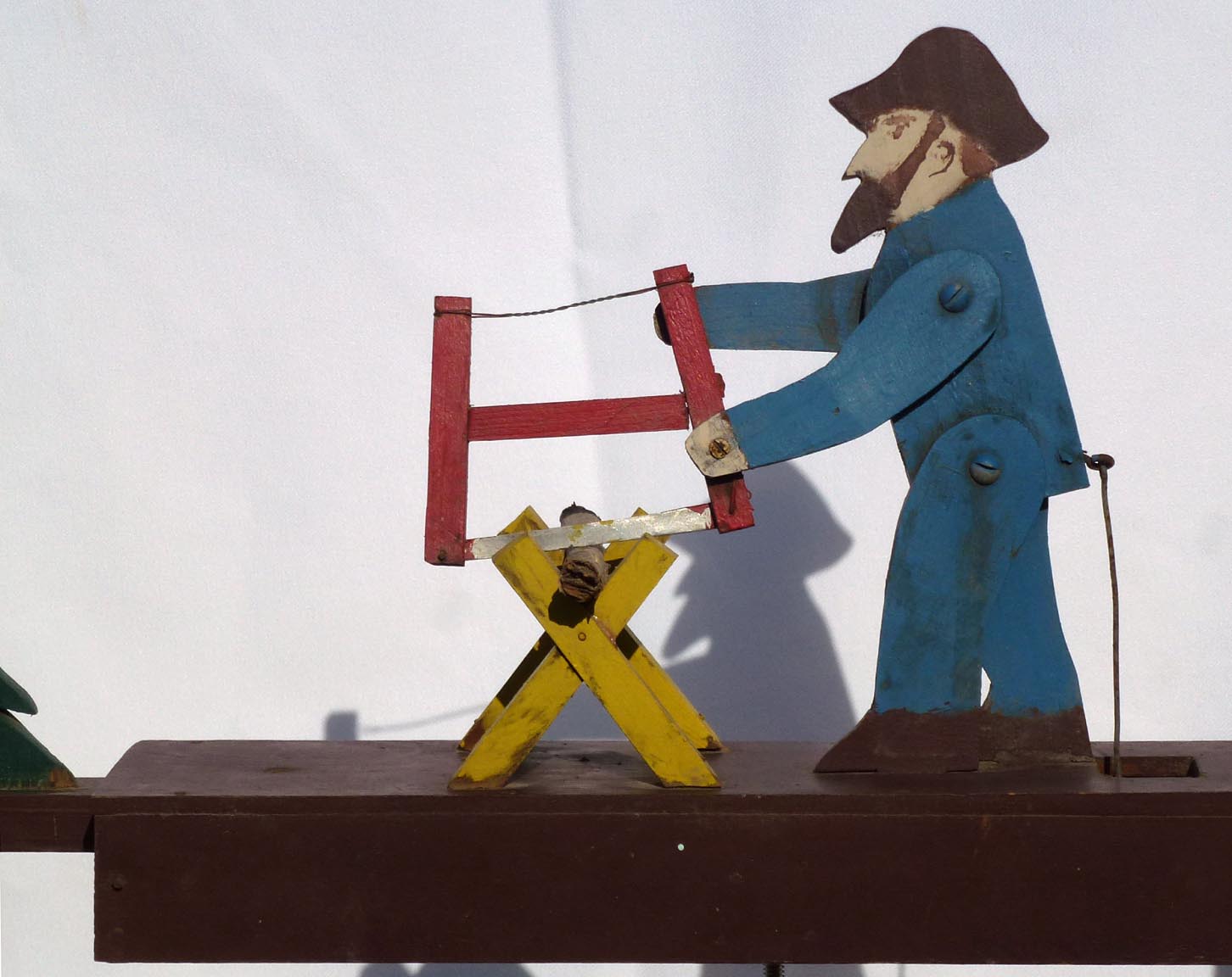 Wood cutter whirligig