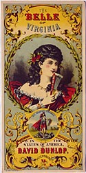 Tobacco crate label