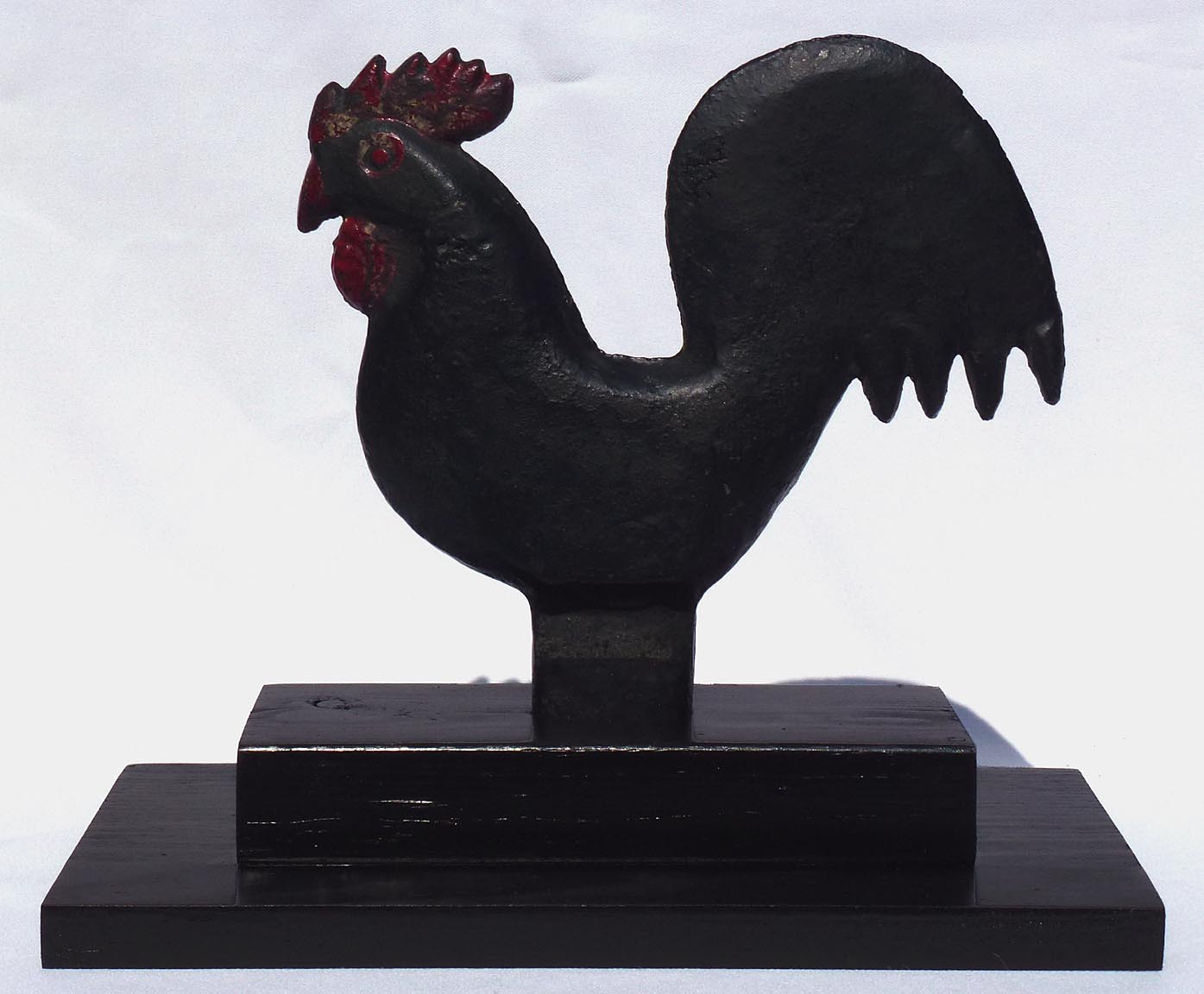 Cast iron Hummer rooster windmill weight