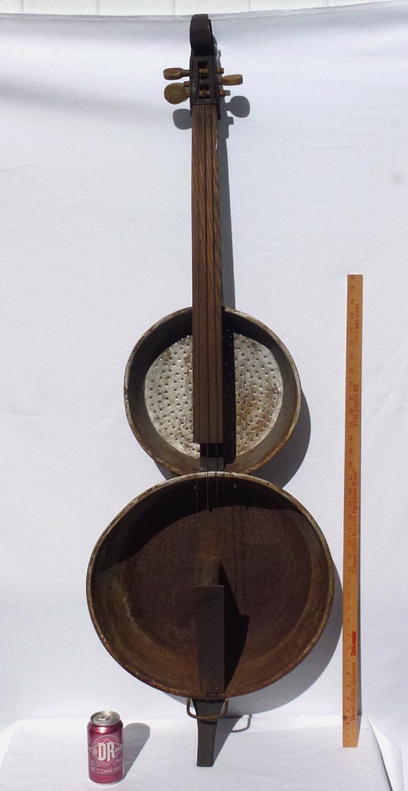 Hand Made Double Washtub Bass