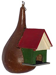 Gourd birdhouse