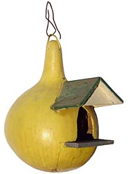 Gourd birdhouse