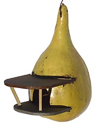 Gourd birdhouse