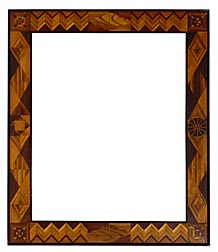 Marquetry frame