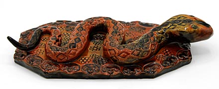 Pottery snake