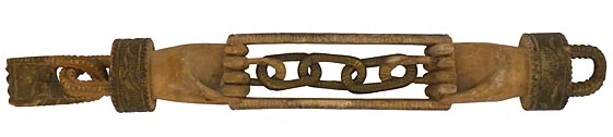 Odd Fellows whimsy carving