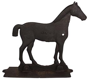 Dempster short tail horse windmill weight