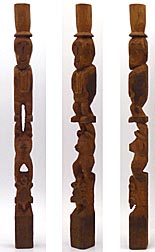 Carved totem