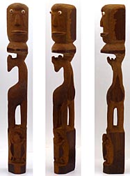 Carved totem