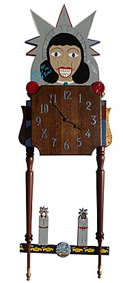 Benny Carter Statue of Liberty clock