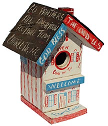 Benny Carter birdhouse