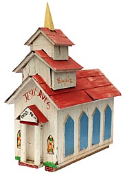 Benny Carter church birdhouse